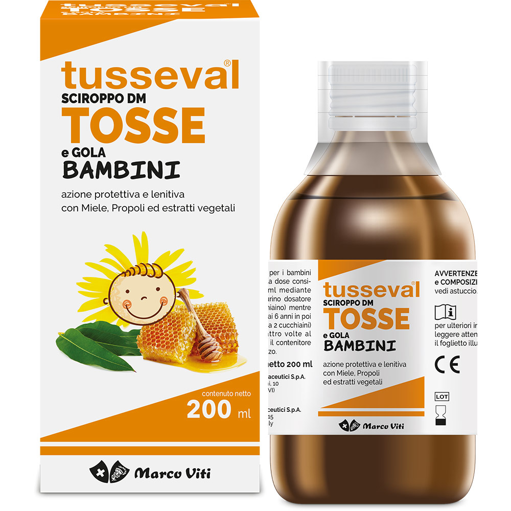 Marco Viti Tusseval Sciroppo Tosse Bambini 200 ml - Immagine 5